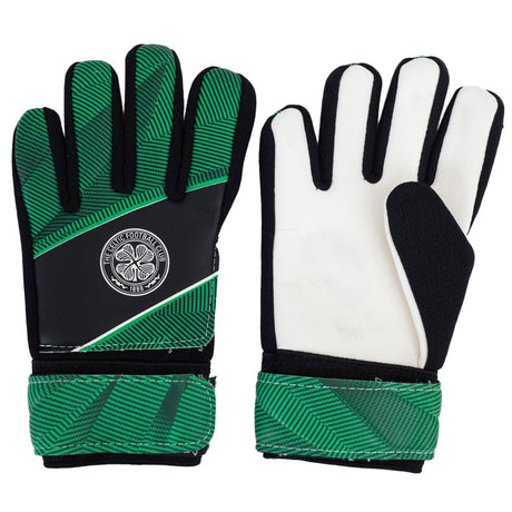Celtic FC Fuse Goalkeeper Gloves Kids: 2 - Gloves By Celtic
