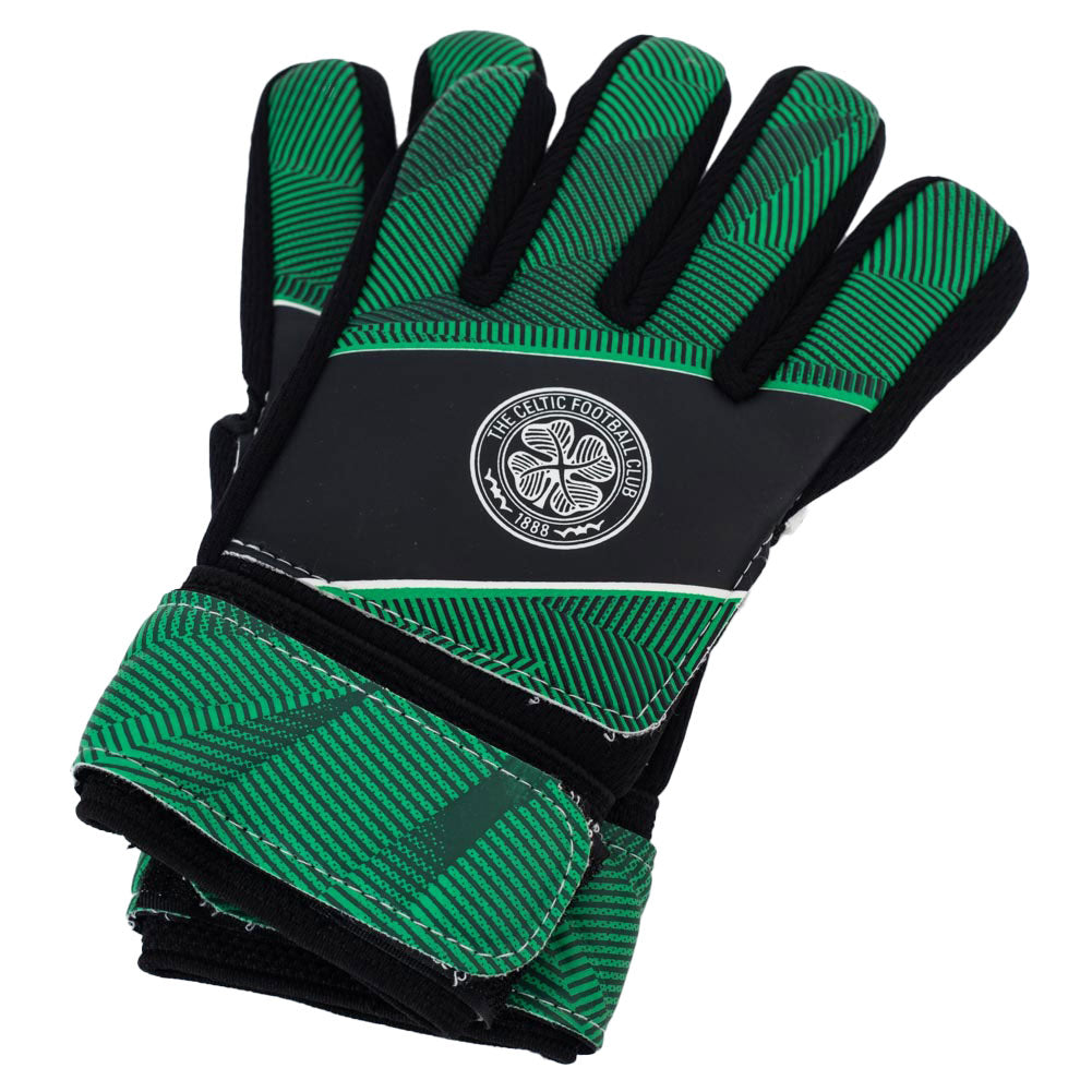 Celtic FC Fuse Goalkeeper Gloves Kids: 1 - Gloves By Celtic