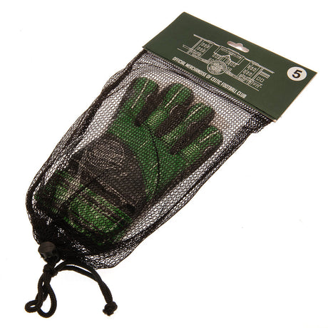Celtic FC Delta Goalkeeper Gloves Kids: 3 - Gloves By Celtic
