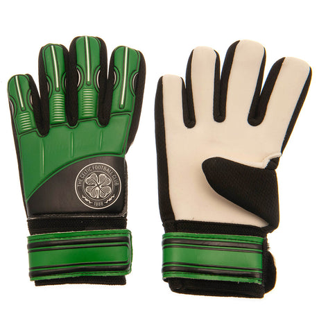 Celtic FC Delta Goalkeeper Gloves Yths: 2 - Gloves By Celtic