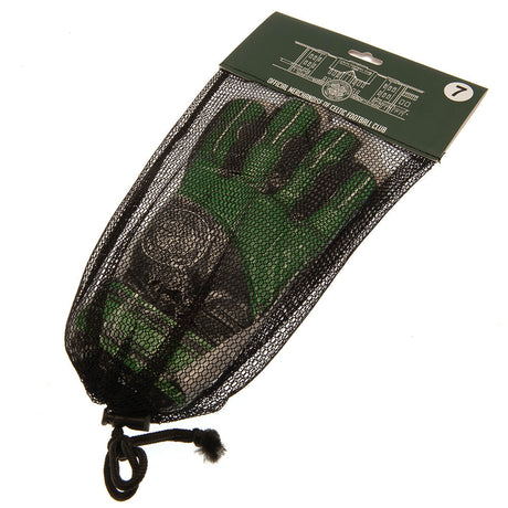 Celtic FC Delta Goalkeeper Gloves Yths: 3 - Gloves By Celtic