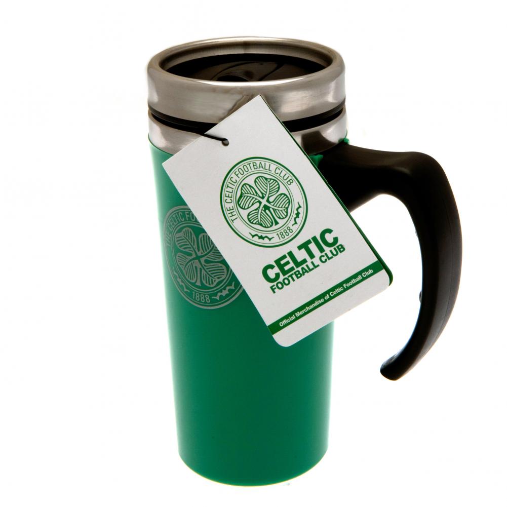 Celtic FC Handled Travel Mug: 3 - Mugs By Celtic