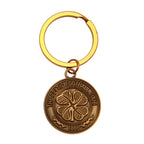 Celtic FC Antique Gold Crest Keyring - Shop Keyrings At Gift Moments - 1