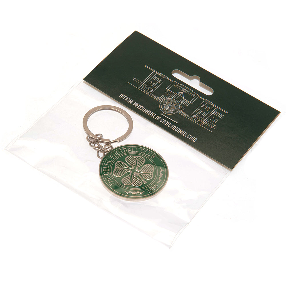 Celtic FC Crest Keyring: 3 - Keyrings By Celtic