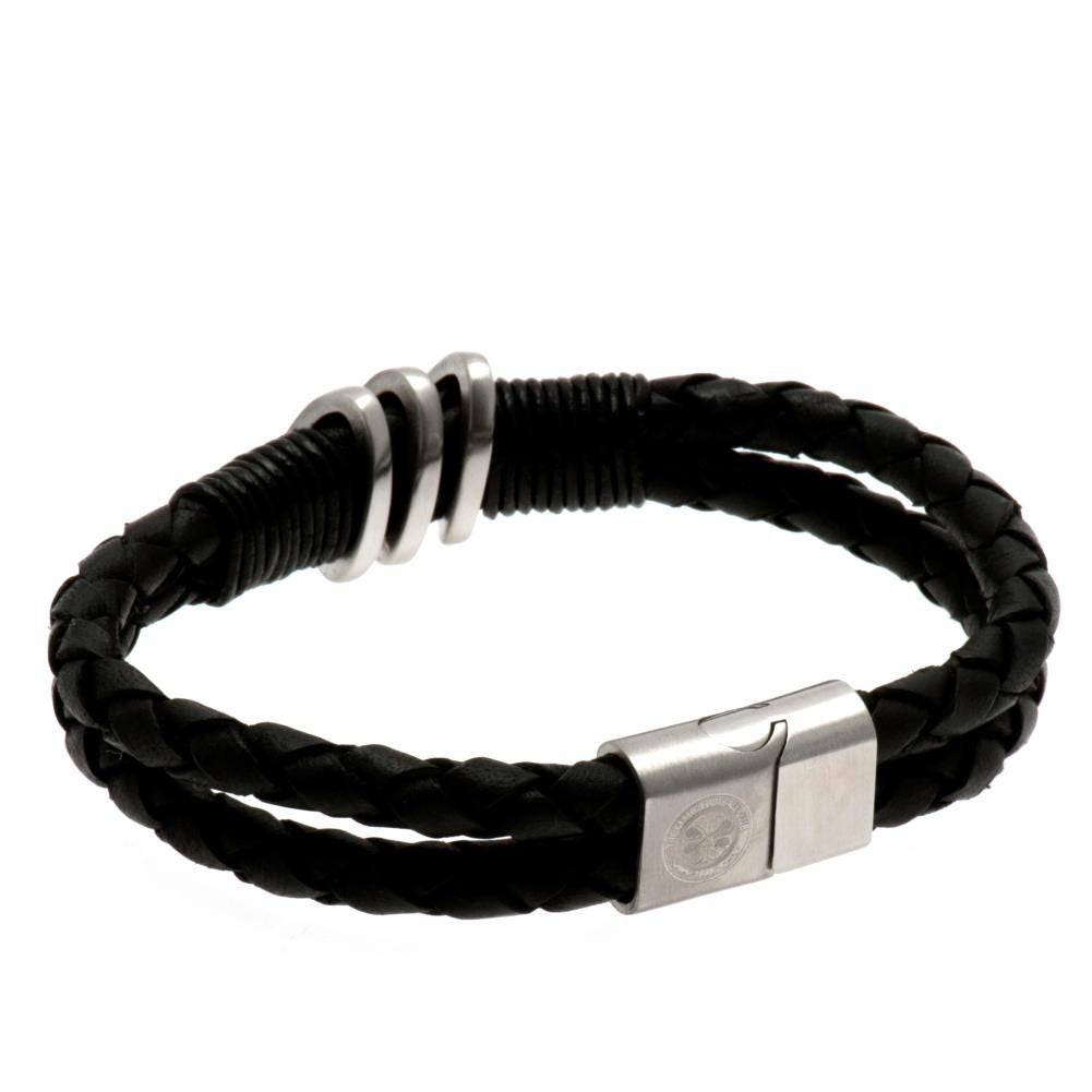 Celtic FC Leather Bracelet: 1 - Jewellery By Celtic