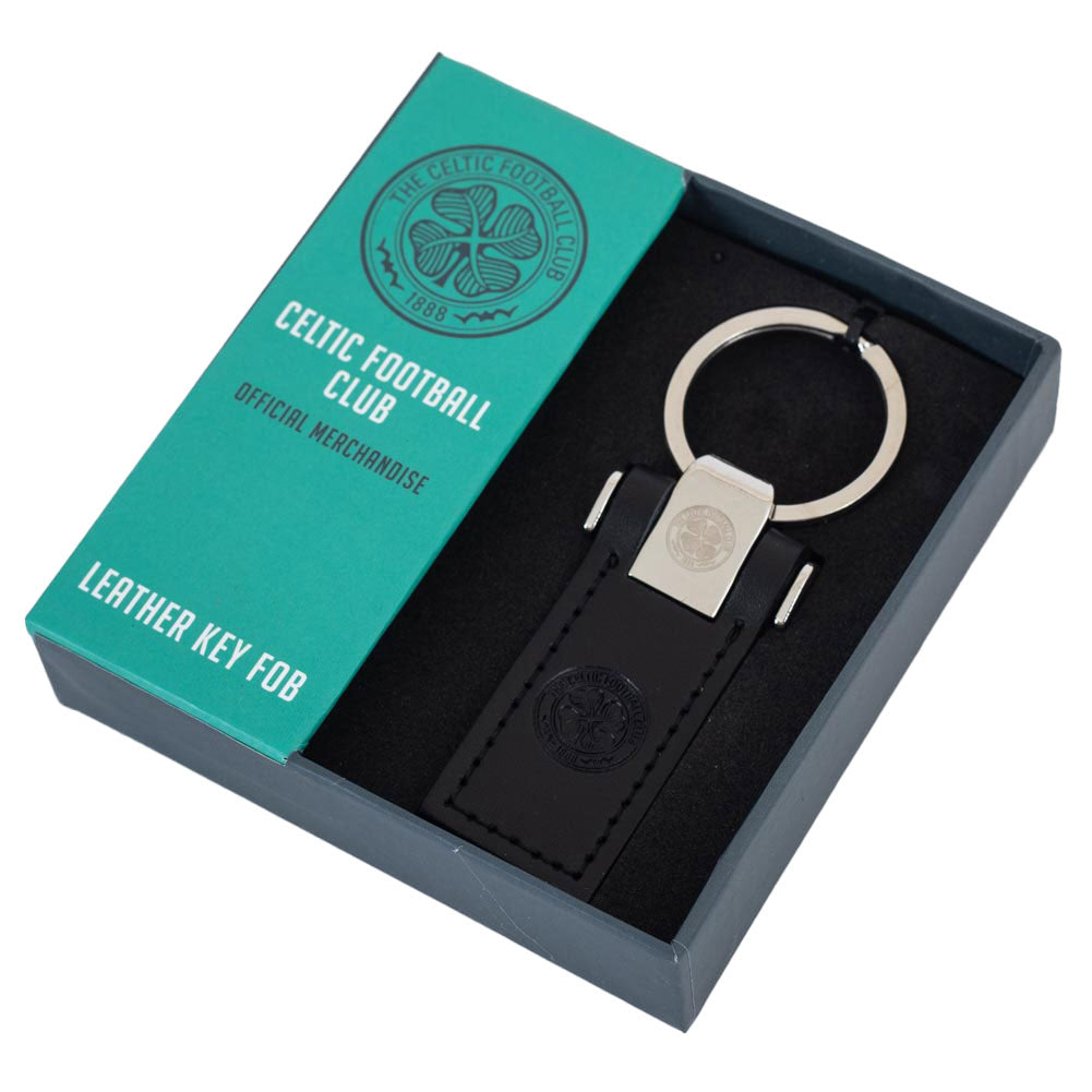 Celtic FC Leather Key Fob: 1 - Keyrings By Celtic