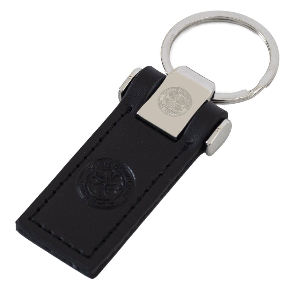 Celtic FC Leather Key Fob: 3 - Keyrings By Celtic