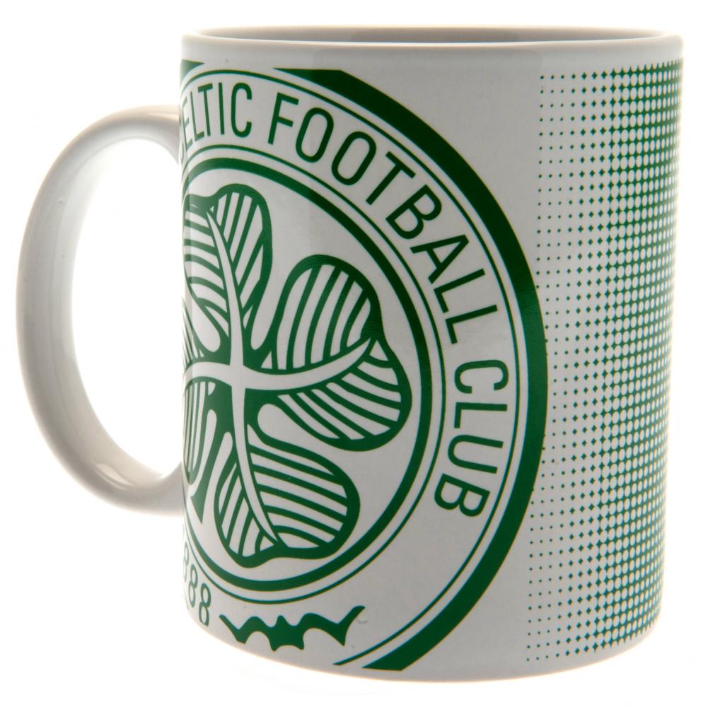 Celtic FC Halftone Mug: 1 - Mugs By Celtic