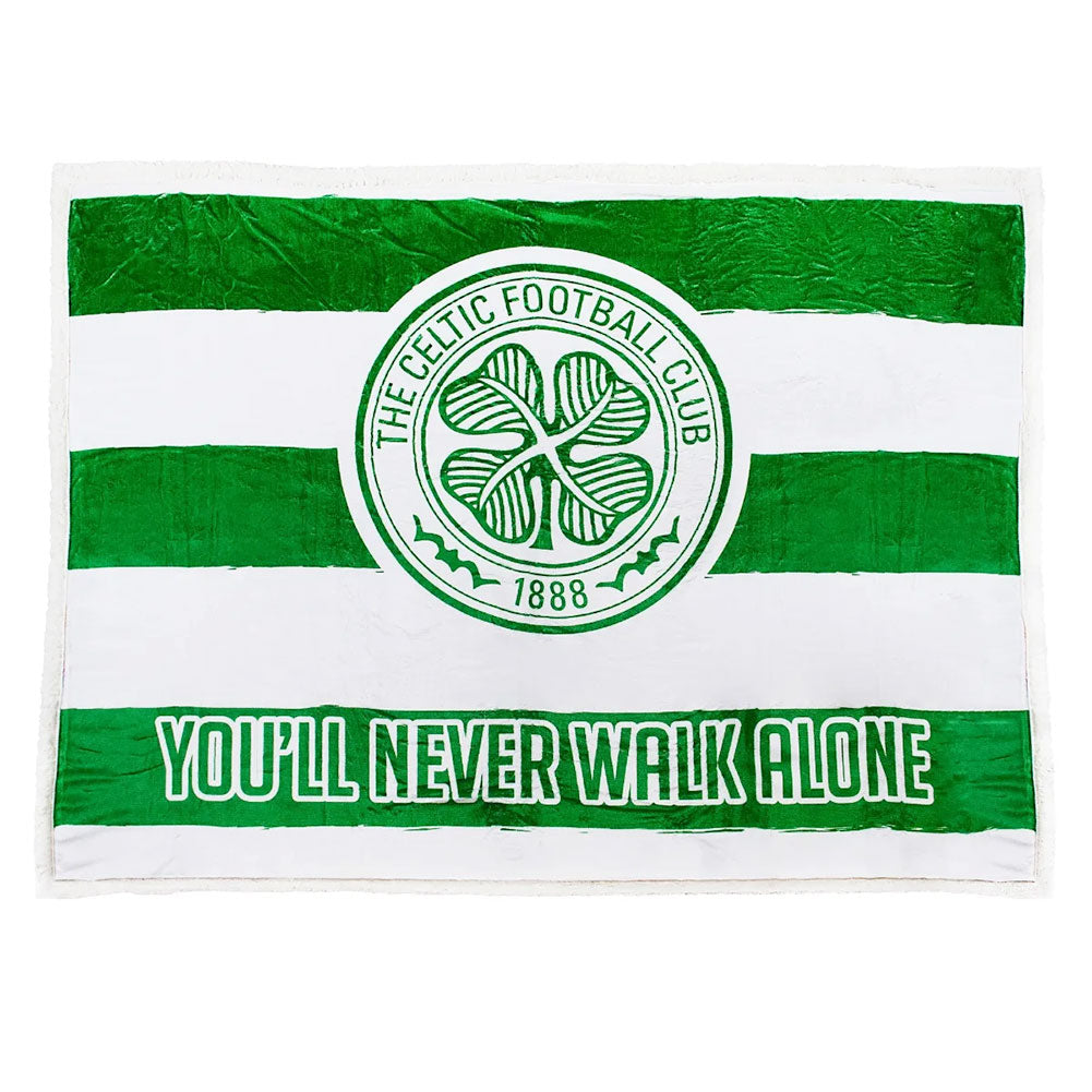 Celtic FC Sherpa Fleece Blanket: 3 - Blankets By Celtic