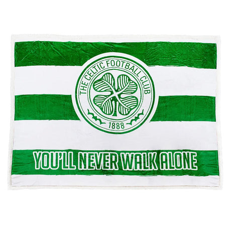 Celtic FC Sherpa Fleece Blanket: 3 - Blankets By Celtic
