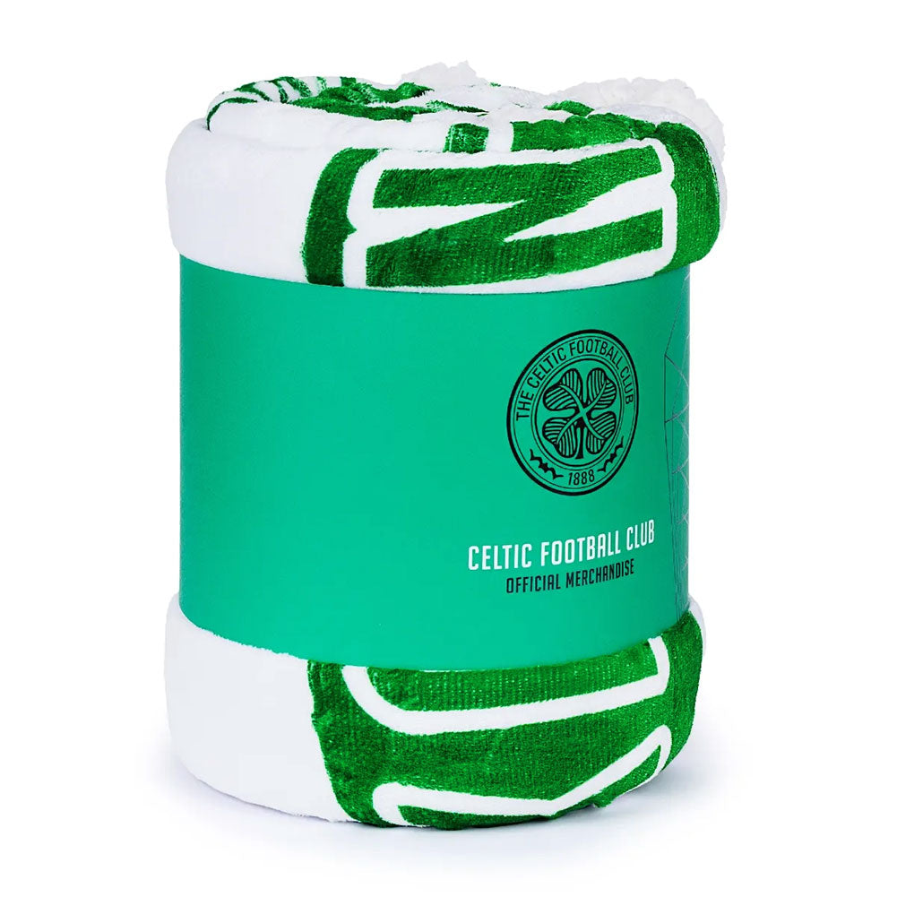 Celtic FC Sherpa Fleece Blanket: 1 - Blankets By Celtic