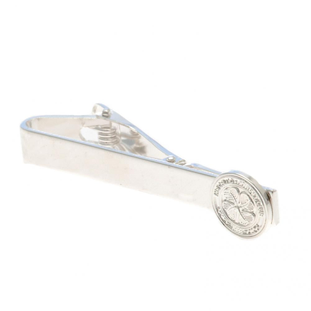 Celtic FC Silver Plated Tie Slide: 2 - Cufflinks & Tie Slides By Celtic