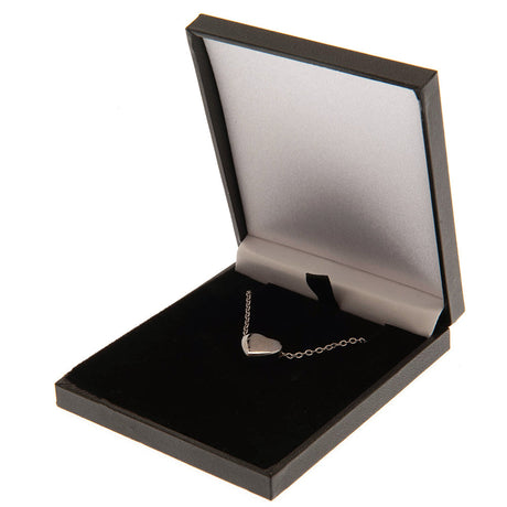 Celtic FC Stainless Steel Heart Necklace: 1 - Necklaces By Celtic