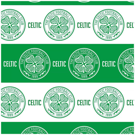 Celtic FC Text Gift Wrap - Shop Gift Wrap & Bags At Gift Moments - 2