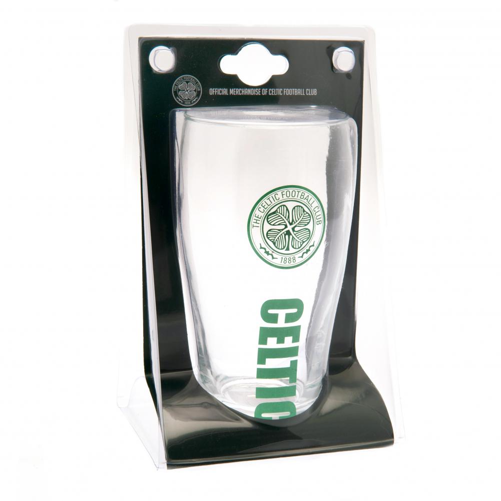 Celtic FC Tulip Pint Glass: 3 - Glassware By Celtic