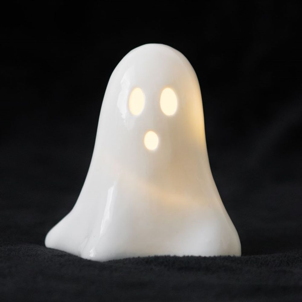 Ceramic Light Up LED Ghost: 2 - By Gift Moments