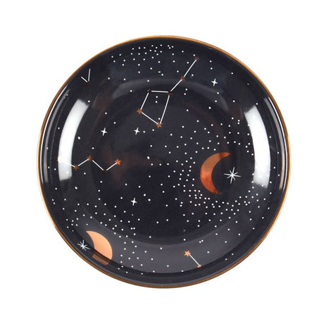 Ceramic Purple Star Sign Trinket Dish 10.5cm: 2 - By Gift Moments