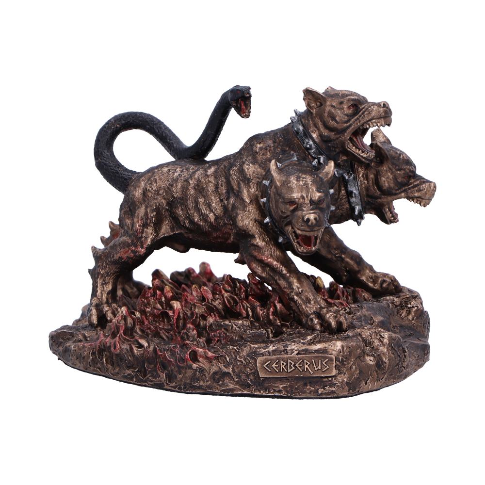 Cerberus the Three Headed Hound of Hades Bronze Figurine: 2 - Figures & Collectables By Gift Moments
