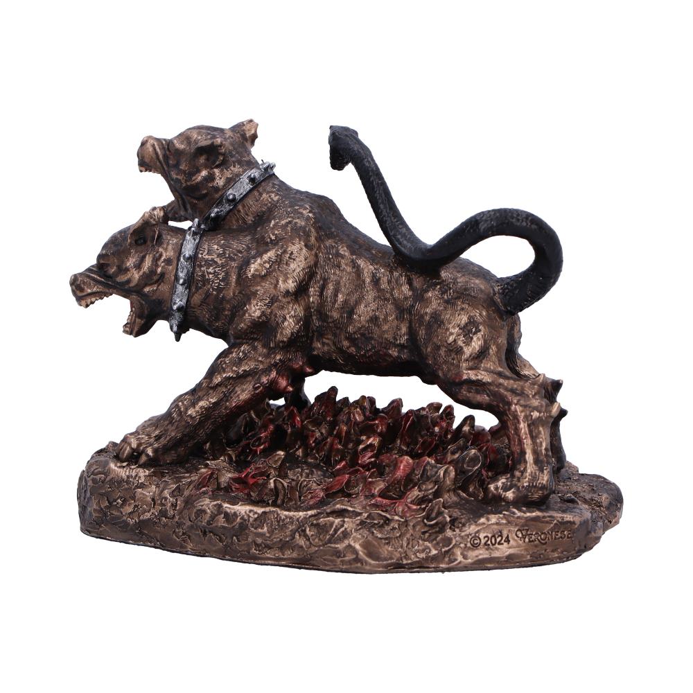 Cerberus the Three Headed Hound of Hades Bronze Figurine: 4 - Figures & Collectables By Gift Moments