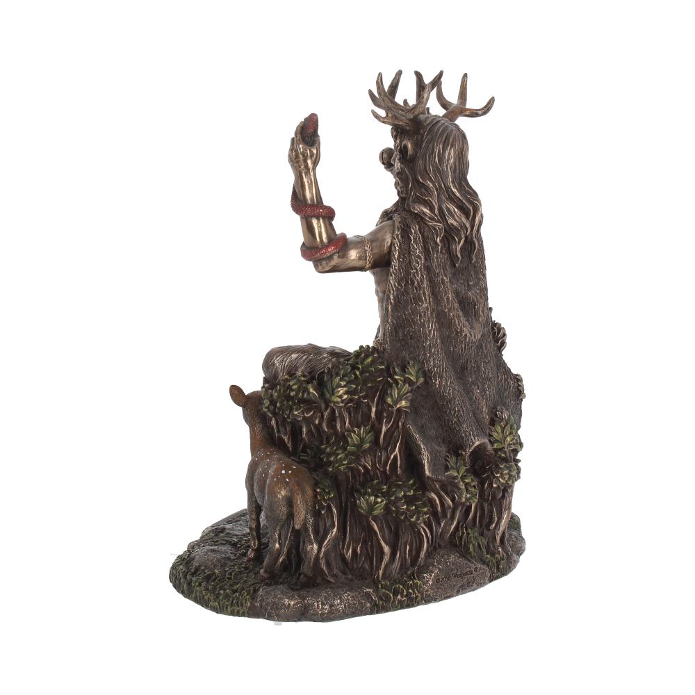 Cernunnos and Animals Horned God Bronze Figurine: 4 - Figurines Medium (15-29cm) By Gift Moments