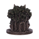 Cernunnos Bronze Tealight Holder 13.5cm: 4 Candles & Holders By Gift Moments