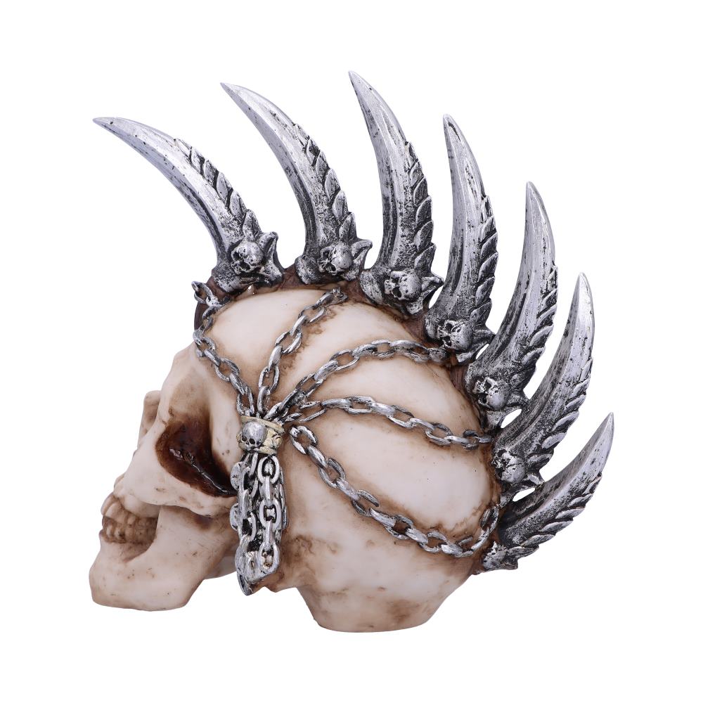 Chain Blade Mohican Mohawk Knife Skull Ornament: 3 - Figures & Collectables By Gift Moments