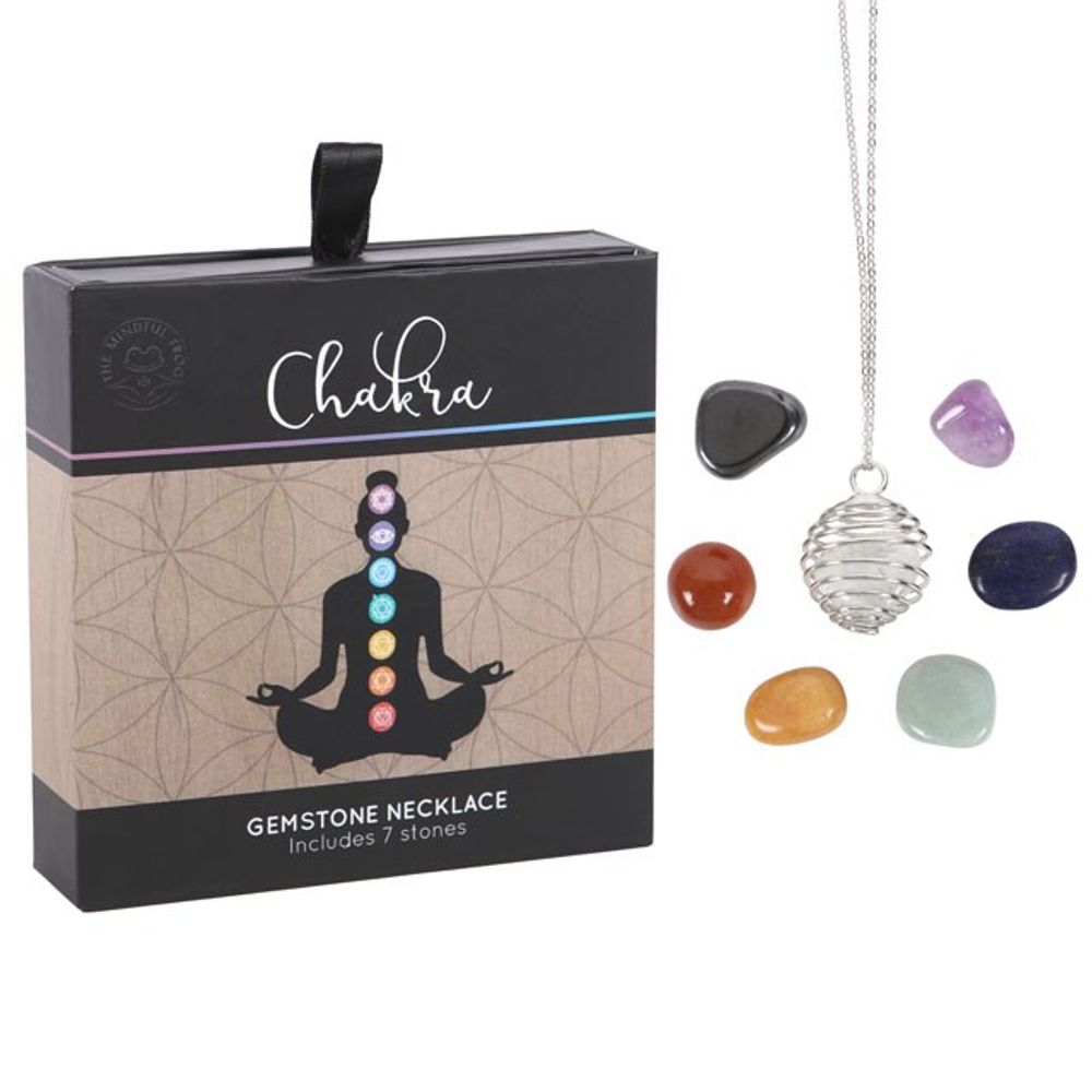 Chakra Gemstone Crystal Necklace Kit: 1 - Necklaces By Gift Moments