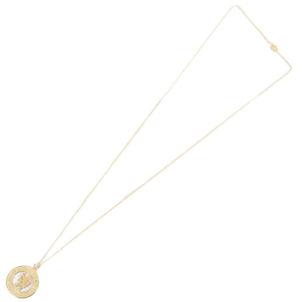Chelsea FC 18ct Gold Plated on Silver Pendant & Chain: 3 - Necklaces By Chelsea