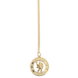 Chelsea FC 18ct Gold Plated on Silver Pendant & Chain: 2 - Necklaces By Chelsea