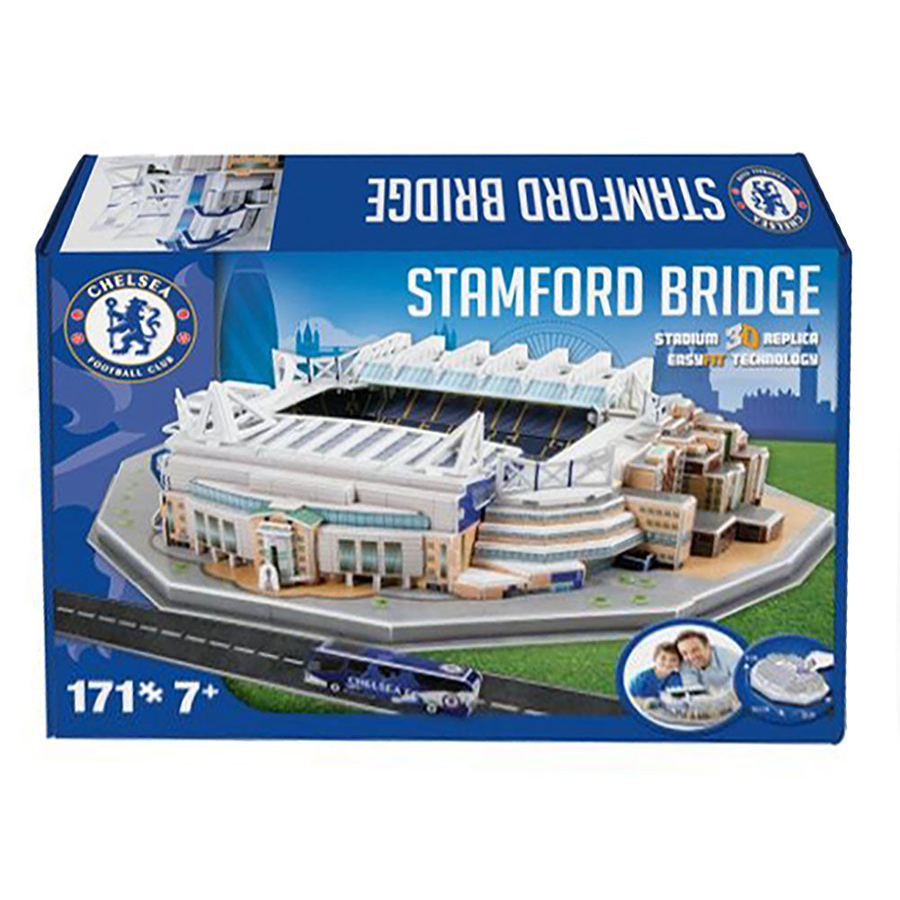 Chelsea FC 3D Stadium Puzzle: 3 Puzzles & Games By Chelsea