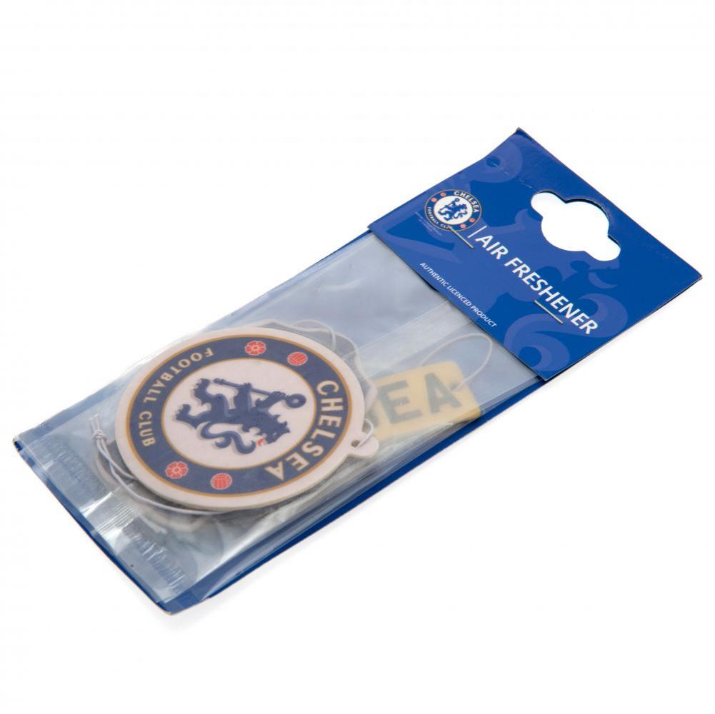 Chelsea FC 3pk Air Freshener - Shop Car Accessories At Gift Moments - 2