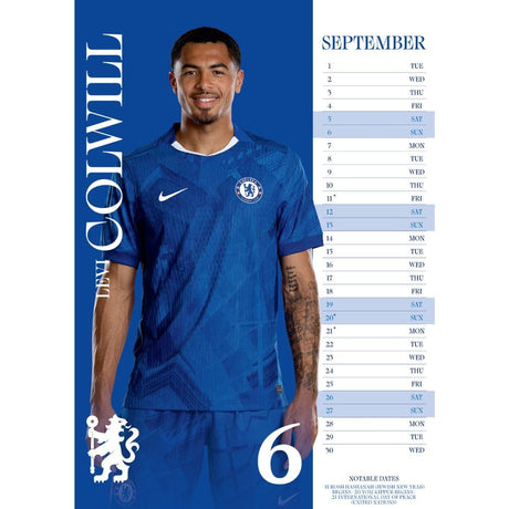 Chelsea FC A3 Calendar 2026: 2 - Calendars By Chelsea