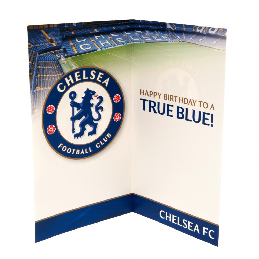Chelsea FC No. 1 Fan Birthday Card: 3 - Greeting Cards By Chelsea