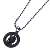 Chelsea FC Black Plated Pendant & Chain: 1 - Jewellery By Chelsea