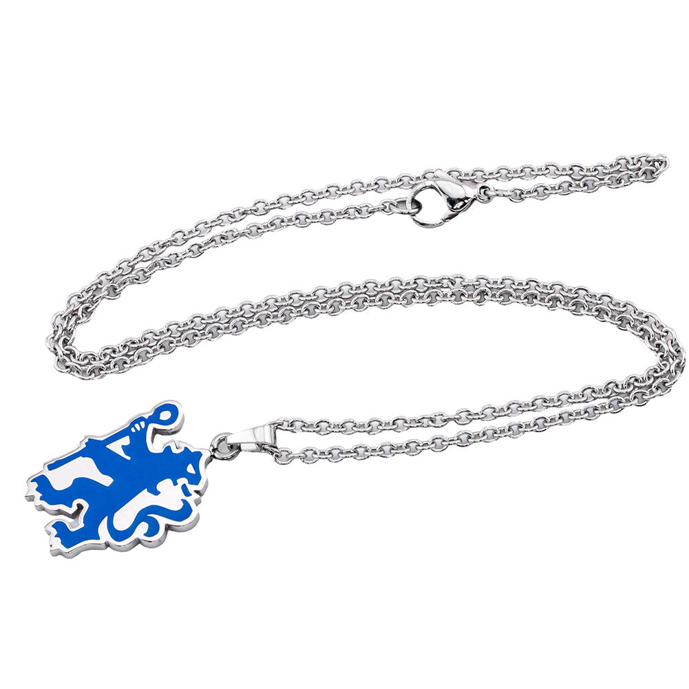 Chelsea FC Colour Lion Pendant & Chain: 3 - Jewellery By Chelsea