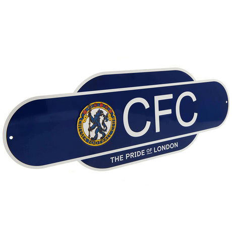 Chelsea FC Colour Retro Sign: 2 Signs & Plaques By Chelsea