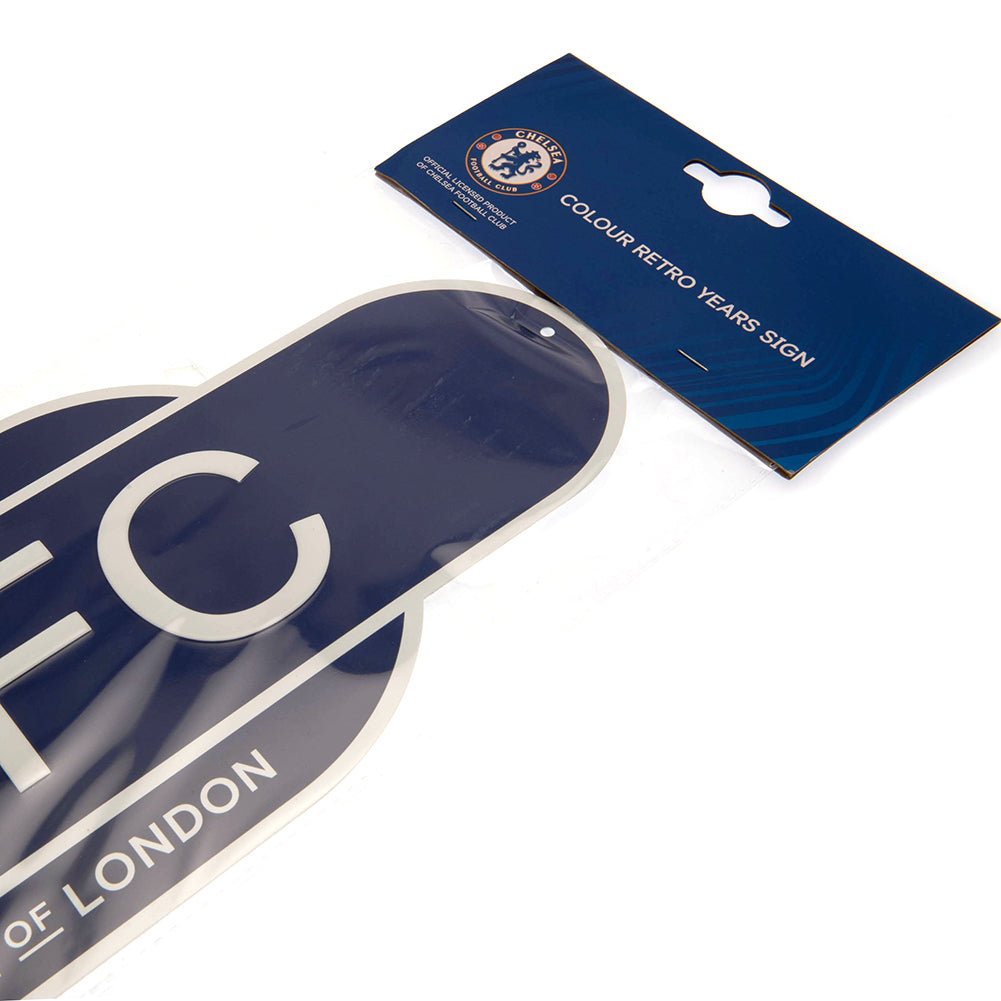 Chelsea FC Colour Retro Sign: 4 - Signs & Plaques By Chelsea