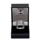 Chelsea FC Colour Stripe Ring Small: 3 - Jewellery By Chelsea