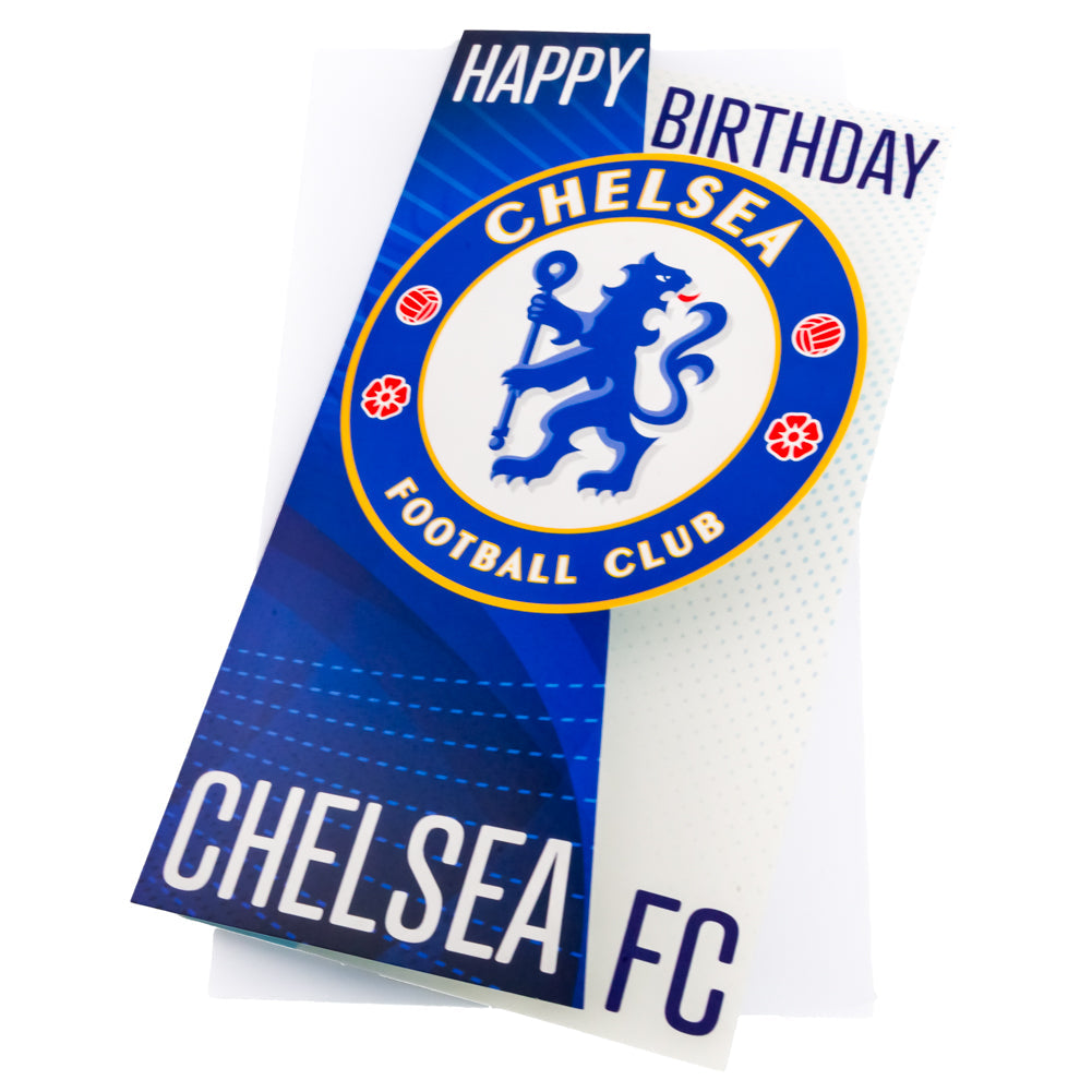 Chelsea FC Crest Birthday Card: 1 - Greeting Cards By Chelsea