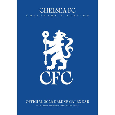 Chelsea FC Deluxe Calendar 2026: 1 - Calendars By Chelsea
