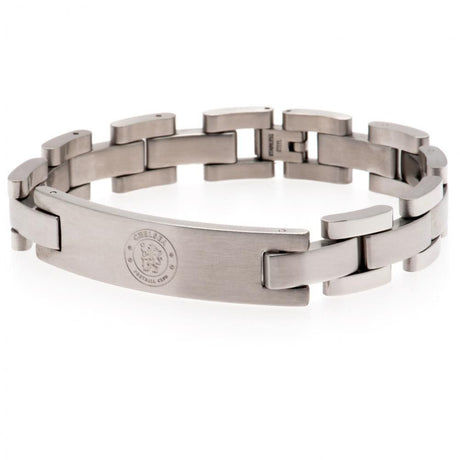 Chelsea FC Engraved Stainless Steel Bracelet: 1 - Bracelets By Chelsea
