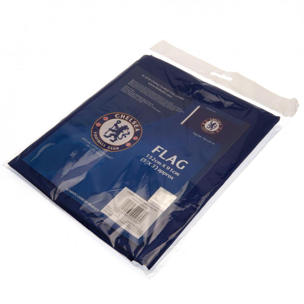 Chelsea FC Core Crest Flag: 4 - Flags & Banners By Chelsea