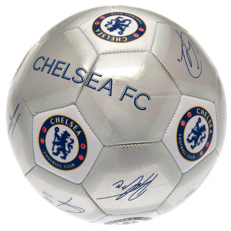 Chelsea FC Sig Silver Football: 1 - Balls By Chelsea