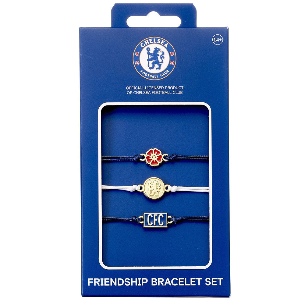 Chelsea FC Friendship Bracelet Set: 3 Bracelets By Chelsea