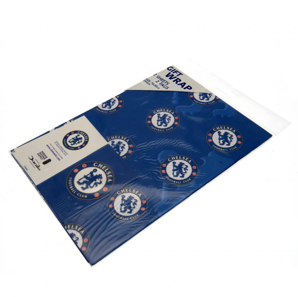 Chelsea FC Gift Wrap: 2 - Gift Wrap & Bags By Chelsea