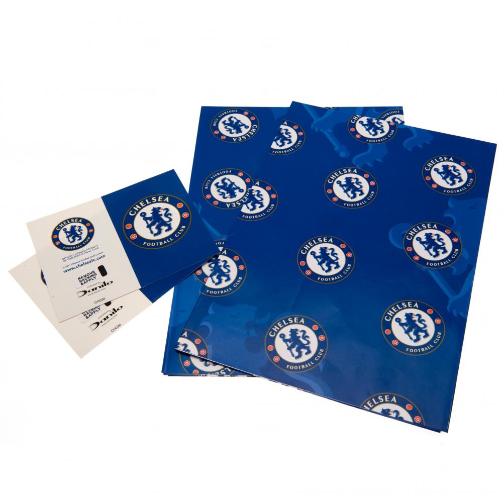 Chelsea FC Gift Wrap: 1 - Gift Wrap & Bags By Chelsea