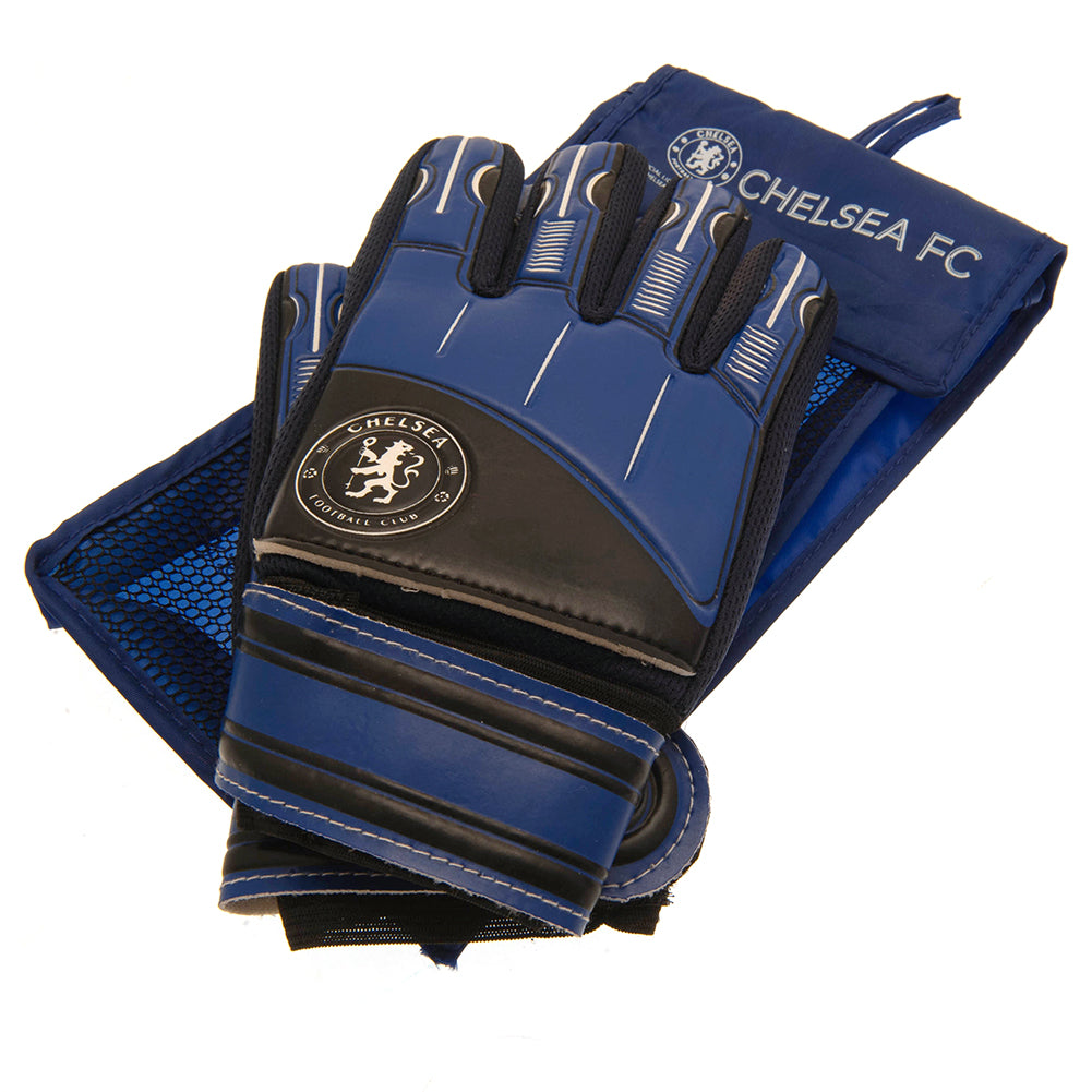 Chelsea FC Delta Goalkeeper Gloves Kids: 1 - Gloves By Chelsea
