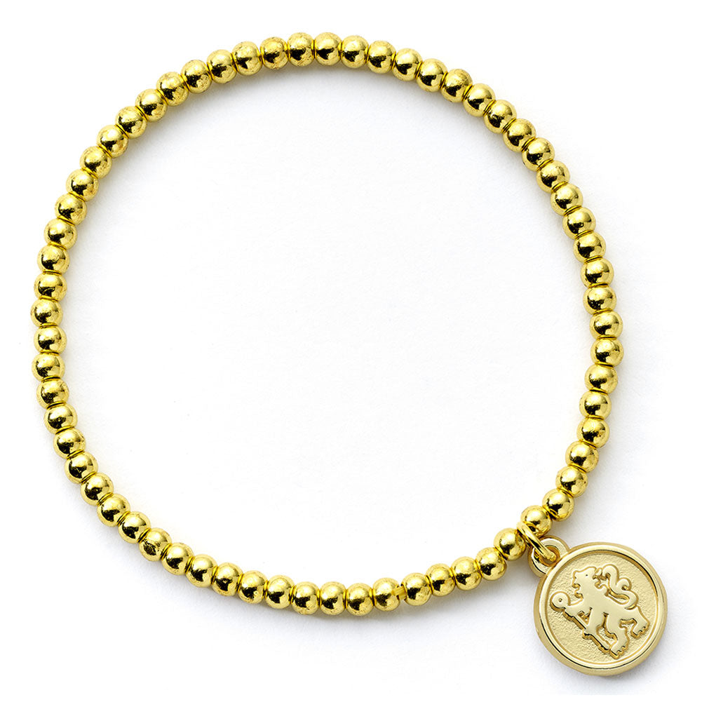 Chelsea FC Gold Finish Bead Bracelet: 1 - Bracelets By Chelsea