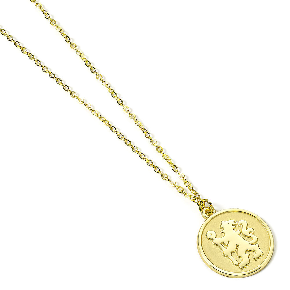 Chelsea FC Gold Finish Crest Necklace: 2 - Necklaces By Chelsea