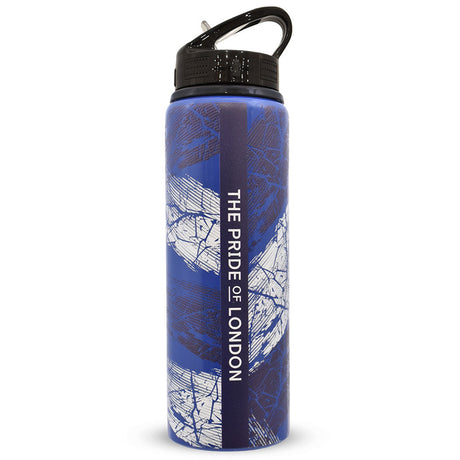 Chelsea FC HD Printed Aluminium Drinks Bottle: 2 Water Bottles By Chelsea